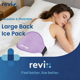 REVIX dos bolsas de gel flexibles listas para enfriamiento reutilizable.