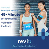 REVIX gel blando y conformable, se adapta a rodilla o espalda