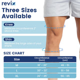 Gel doble capa flexible REVIX, se adapta a la anatomía para enfriamiento continuo.