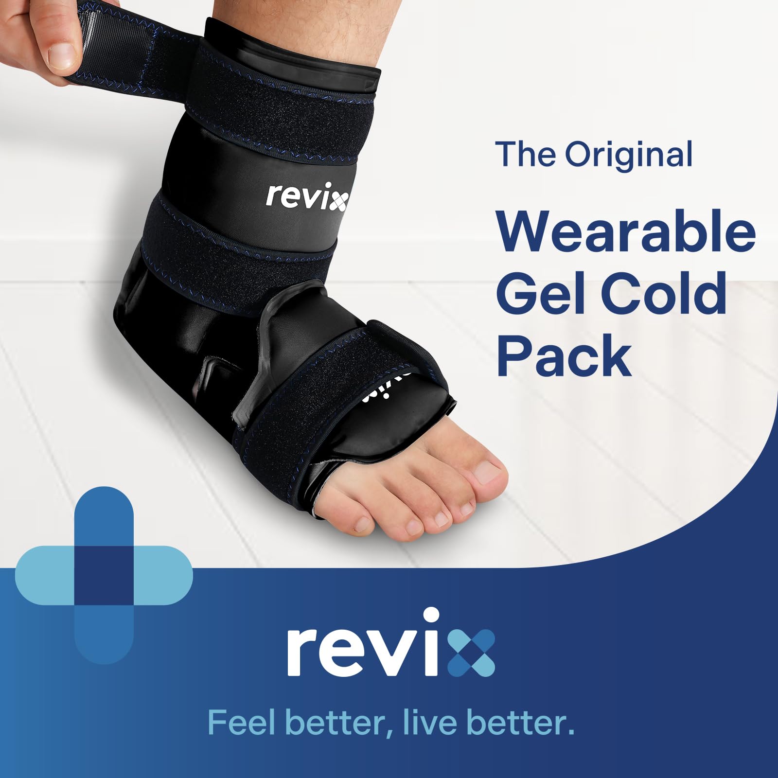 REVIX gel frío plano y flexible que mantiene consistencia al congelar