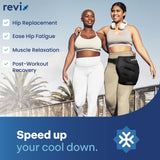 REVIX gel maleable mantiene temperatura constante para enfriamiento prolongado en casa.