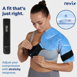 REVIX lado suave, contacto piel cómodo durante la aplicación.