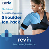 REVIX hombro, diseño reversible para enfriamiento gradual o intenso.