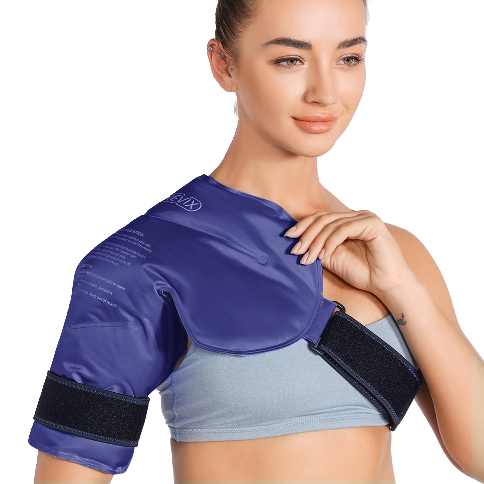 REVIX pack hielo hombro con ajuste cómodo para terapia fría