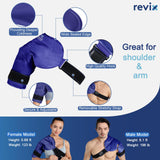 REVIX tejido nylon cubre hombro para uso prolongado