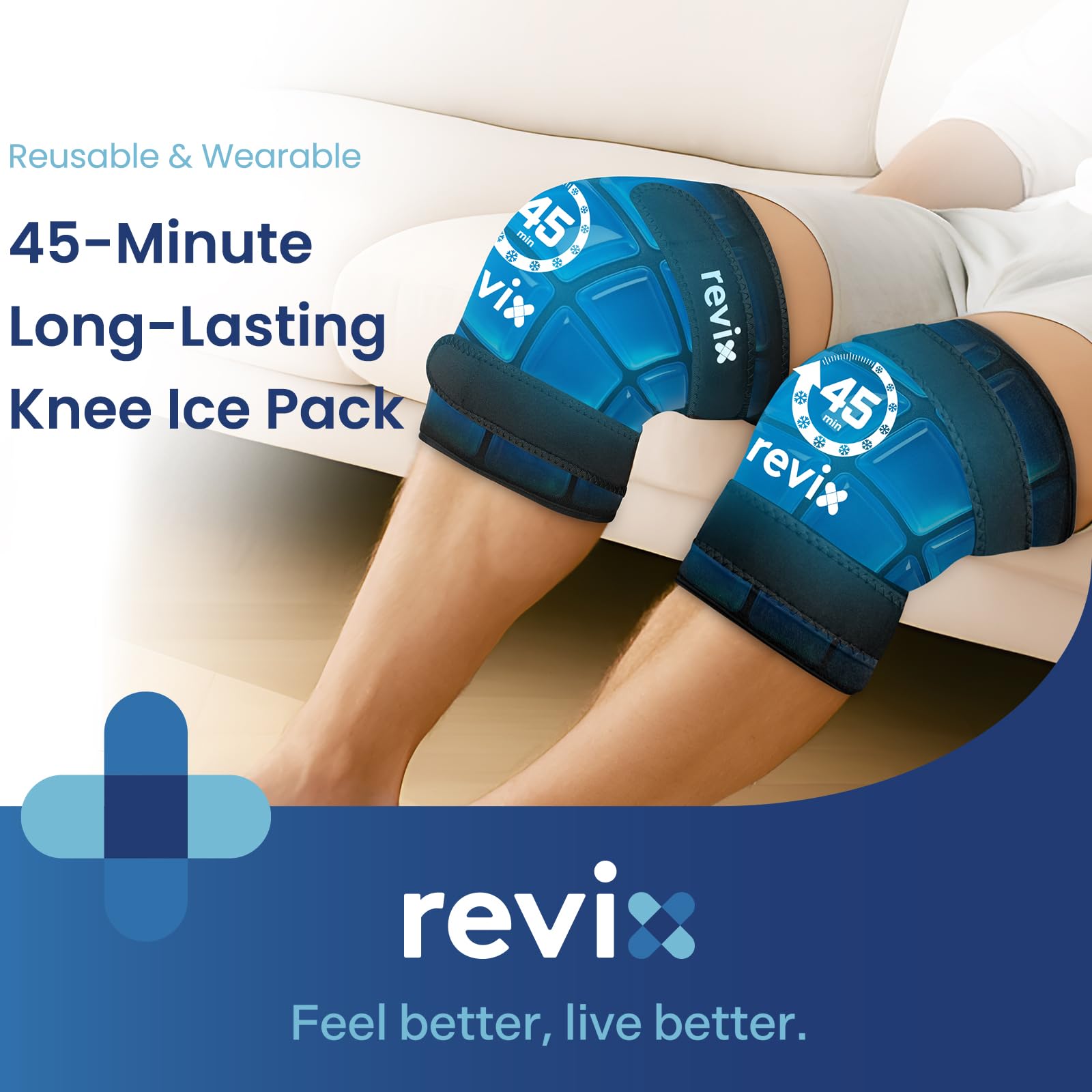 REVIX diseño de rejilla de hielo para enfriamiento profundo y constante