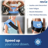 REVIX paquete de hielo hombro, uso cómodo y flexible