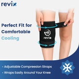 REVIX recuperación deportiva de rodilla con terapia de frío práctica