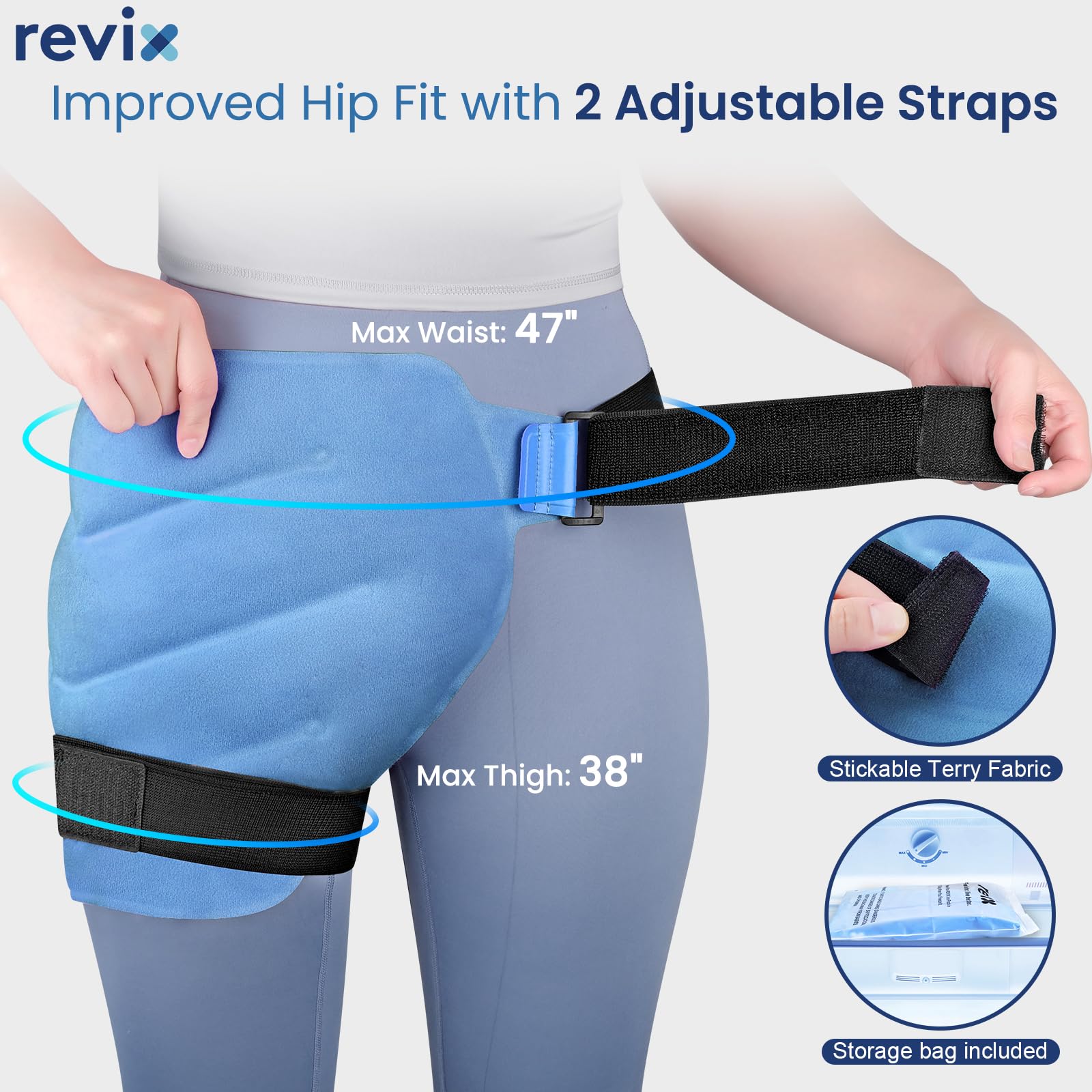 REVIX lado nylon ofrece alivio concentrado que penetra mejor