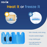 REVIX terapia de frío y calor para comodidad facial en casa.