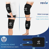 REVIX uso diario para rodilla y muslo con confort durante la rutina