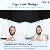 REVIX ajuste flexible que se adapta a diferentes tamaños de cabeza.