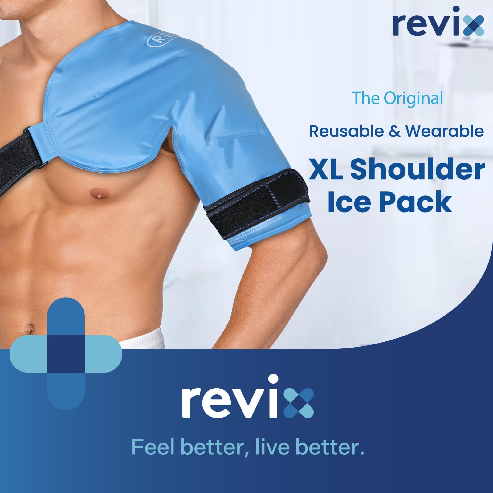 REVIX XL diseño ergonómico para un ajuste cómodo y seguro.