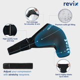 REVIX XL hombro: cierre ajustable para un ajuste personalizado.