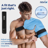 Uso versátil para hombro, espalda o muslos con REVIX XL.