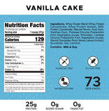 Revolution Nutrition High Whey, etiqueta sin colorantes artificiales