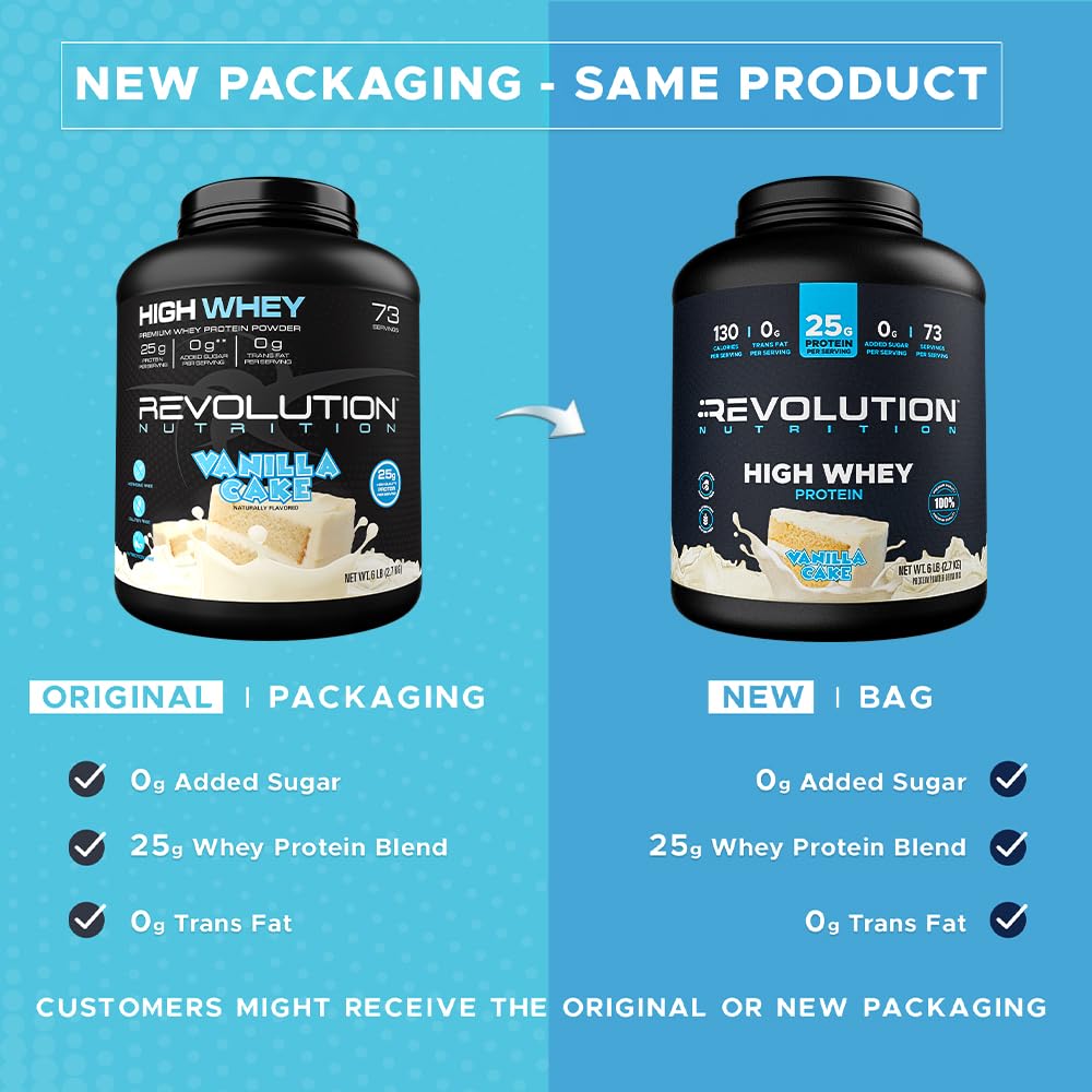 Cucharón medidor de Revolution Nutrition Proteína de suero para porción rápida