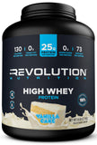 Proteína Revolution Nutrition en lata sabor vainilla pastel para batidos cremosos