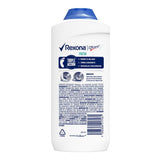 Aplicación suave de Rexona en pies con textura ligera