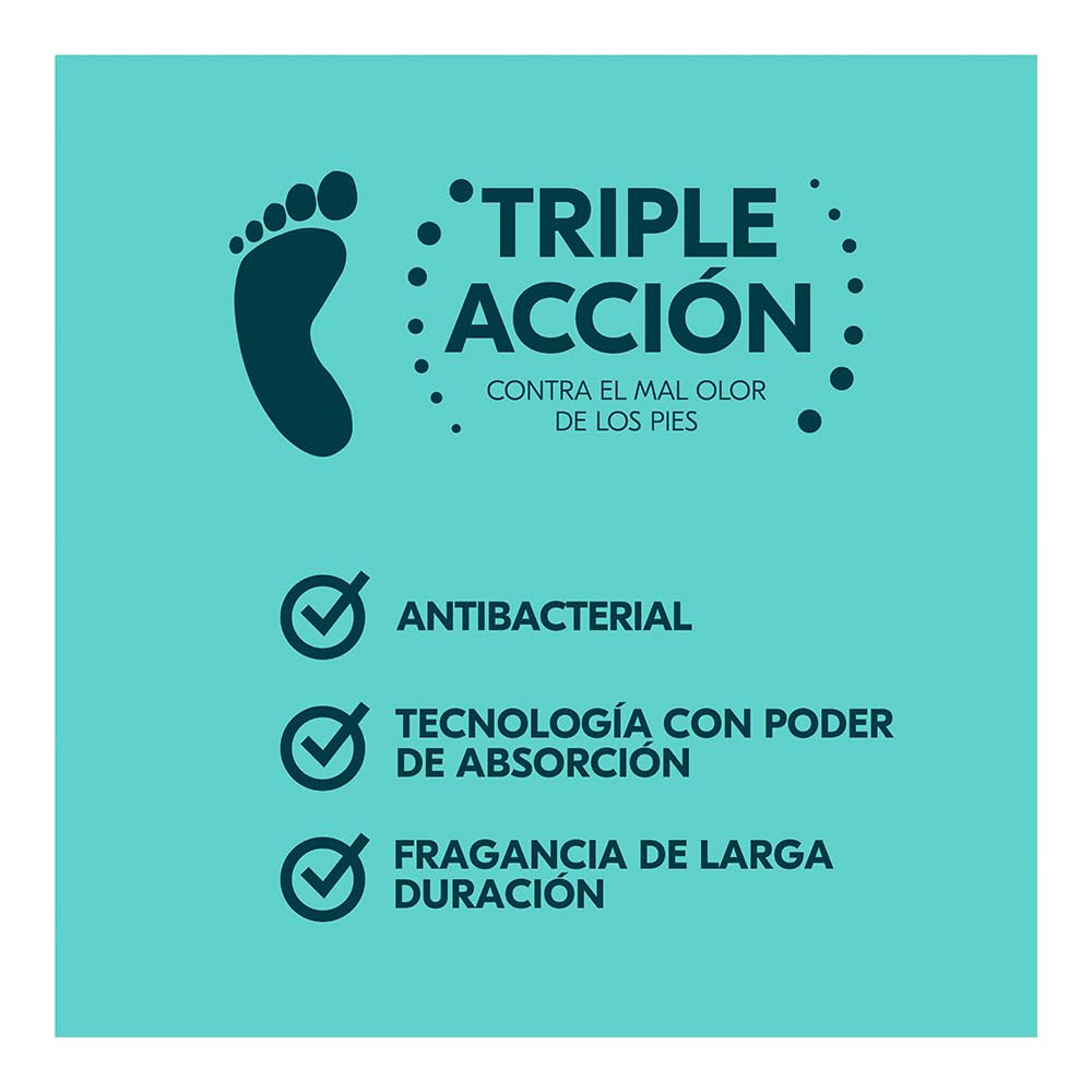Pies más cómodos durante el día con Rexona polvo para pies