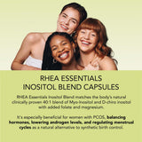 RHEASILVIA Rhea: lista de ingredientes clave como magnesio y folato.