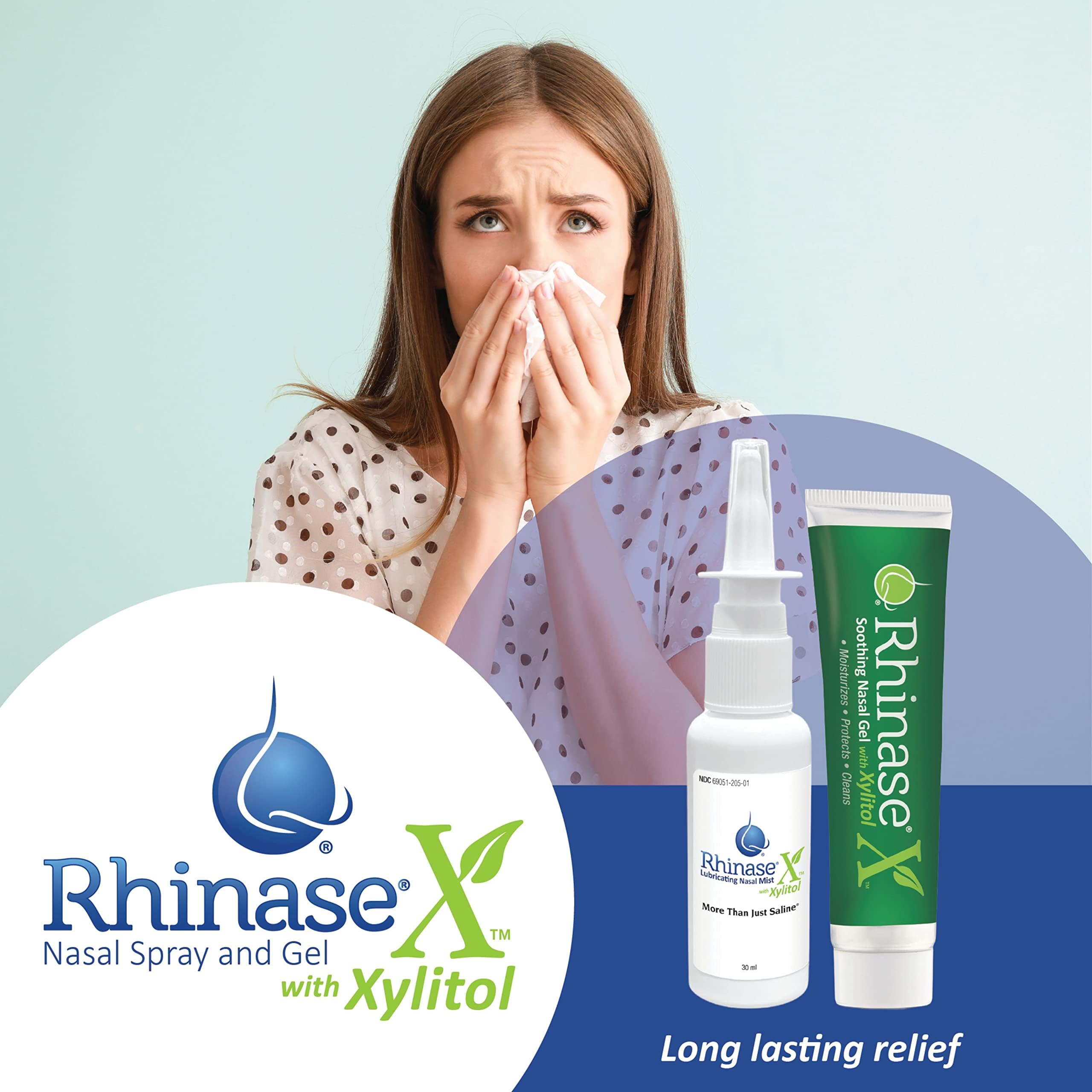 Rhinase X aerosol nasal: aplicación diaria para comodidad nasal