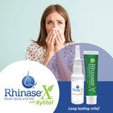 Rhinase X aerosol nasal: aplicación diaria para comodidad nasal