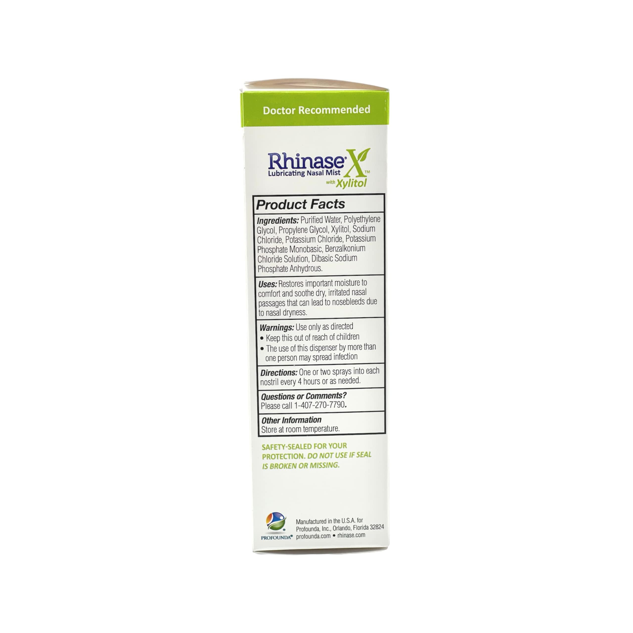 Rhinase X aerosol nasal: recomendado por especialistas en otorrinolaringología