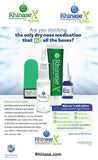 Bote gel nasal Rhinase X, hidratación suave diaria