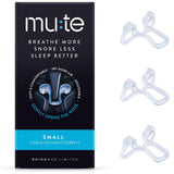 Rhinomed Mute en empaque, dilatadores nasales para probar.