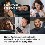 Rhinomed Mute: uso nocturno fácil para una respiración mejor durante el sueño.