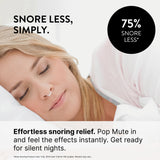 Rhinomed Mute para uso nocturno, mejora el flujo de aire.