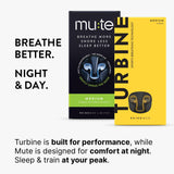 Rhinomed Turbine dilatador nasal para entrenamientos y carreras respiración más fluida en sesiones