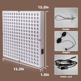 Rhmip panel LED rojo para lectura y relajación en casa.