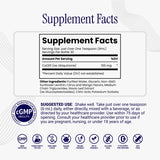 Rho Nutrition CoQ10 liposomal: sabor naranja para consumo diario sin esfuerzo.