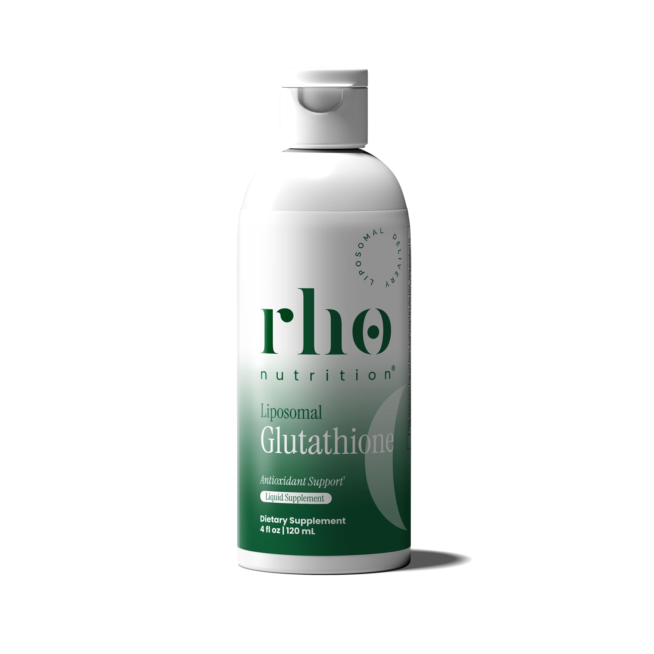 Rho Nutrition Glutatión liposomado, frasco 4ml para uso diario que apoya desintoxicación.