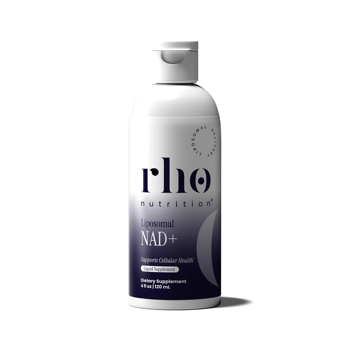 Rho Nutrition NAD liposomal botella, apoyo a energía celular