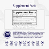 Rho Nutrition Quercetina liposomal medida-cucharadita fácil de integrar en bebidas