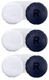 RHUI estuche lentes negro para viaje, almacenamiento seguro.