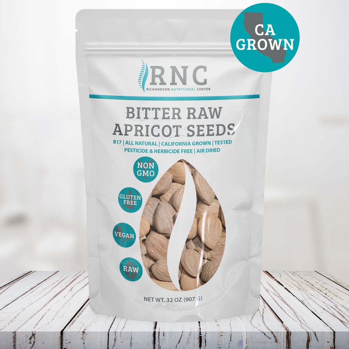 Richardson Nutritional Center, semillas amargas con B17 para aporte natural de nutrientes