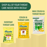 Ricola balas garganta sabores naturales para gusto suave