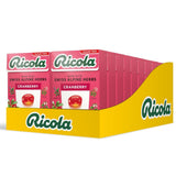 Ricola Cranberry, pastillas listas para la cartera y el viaje