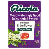 Ricola flor de sauco envase 45 g, sabor herbal suave.