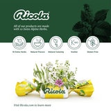 Pastillas Ricola en bolso, fácil acceso en cualquier momento.