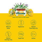 Ricola gotas sabor herbal con melisa y menta para uso diario
