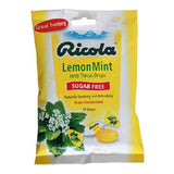 Gotas Ricola LemonMint para alivio suave de garganta y tos