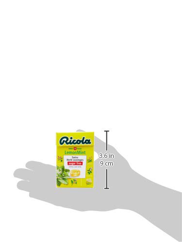 Tres frascos de Ricola 19 pastillas cada uno.