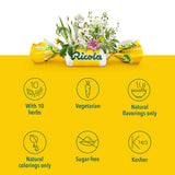 Ricola pastillas cuadradas de hierbas, aroma herbal distintivo para la garganta.