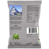 Ricola pastillas sin azúcar, detalle del empaque, aroma regaliz y opción práctica para la garganta.