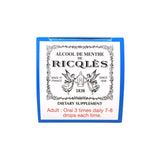 Ricqles empaque: caja del producto con información clara para la compra
